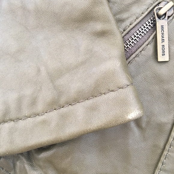 Michael Kors leather jacket - Picture 7 of 7